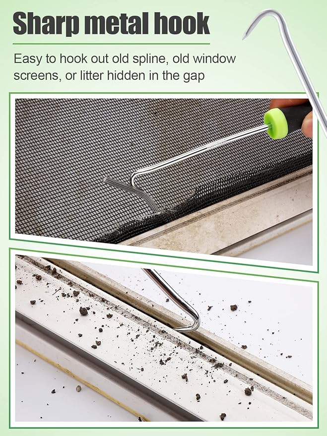 Screen Repair Kit - 3 in 1 Screen Tools Including Screen Roller Screen Spline - Image 4