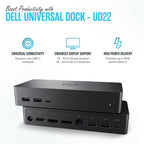 UD22 Dell Universal Docking Station USB-C/USB-A Supports Dual/Triple & 4 - Image 3