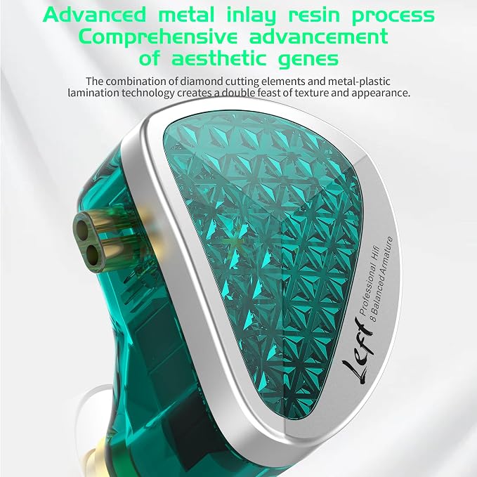 KZ AS16 PRO in Ear Monitor, 8 BA Units on Each Side Wired Earphone - Image 7
