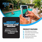 AquaVault 100% Waterproof Floating Smart Phone Case & Money Pouch - Image 5
