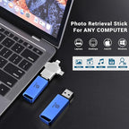 Multiport-Photo-Stick 128GB Automatic Photo & Video Backup - Image 3