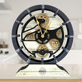 ImprovingLife The Gears Clock Desk Clock 10 inches by THEGEARSCLOCK