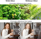 52mm Clip-On CPL Phone Camera Lens Filter, Polarizer Circular Filter, Ultra - Image 5