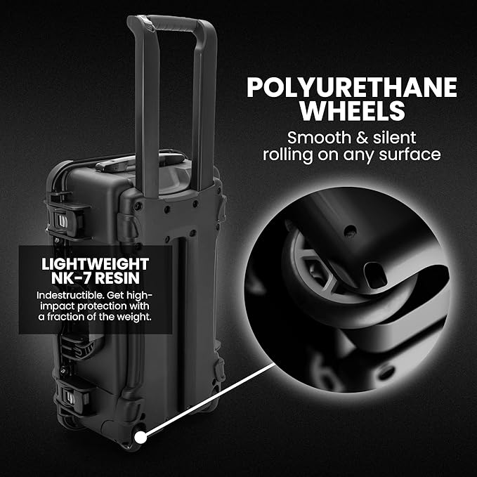 NANUK Wheeled Series 935 Lightweight NK-7 Resin Waterproof Protective Case - Image 2