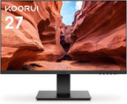 KOORUI Monitor 27 Inch 1080p PC Monitor 3000:1 Contrast Ratio by KOORUI