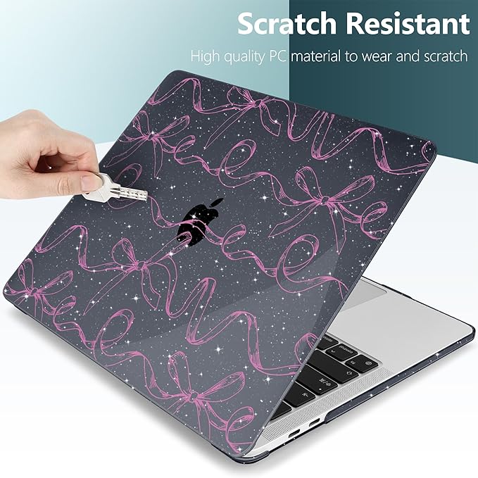 TWOLSKOO Compatible with MacBook Pro 13 inch Case 2023-2016 A2338 M2/M1 A2251 - Image 3
