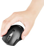 Amazon Basics Computer Mouse Wireless, 2.4 GHz Optical, DPI Adjustable - Image 6