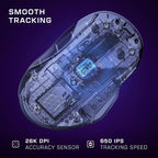Turtle Beach Kone II Air – Wireless Ergonomic RGB Gaming Mouse, 350-Hr Battery - Image 6