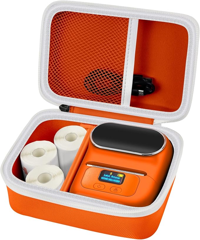 Case Compatible with Phomemo M110 Label Maker by BOOBOWL