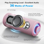 MIATONE Portable Bluetooth Speaker 36W Stereo Sound Bass Boost, 24H Playtime - Image 2