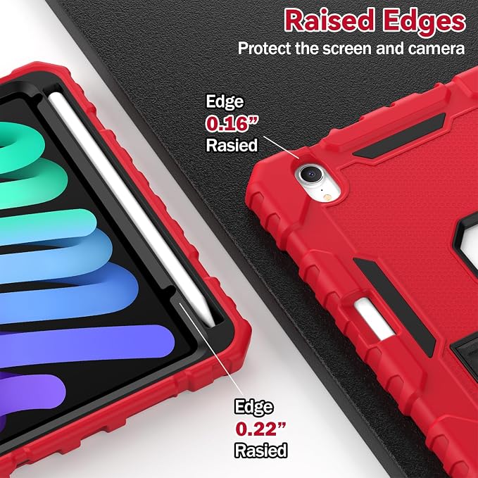 Grifobes Case for iPad Mini 7 2024 / Mini 6 2021 8.3 inch, Heavy Duty - Image 7
