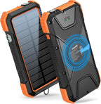 BLAVOR Solar Power Bank, PD18W QC3.0 Fast Charging 10W Wireless Charger by BLAVOR