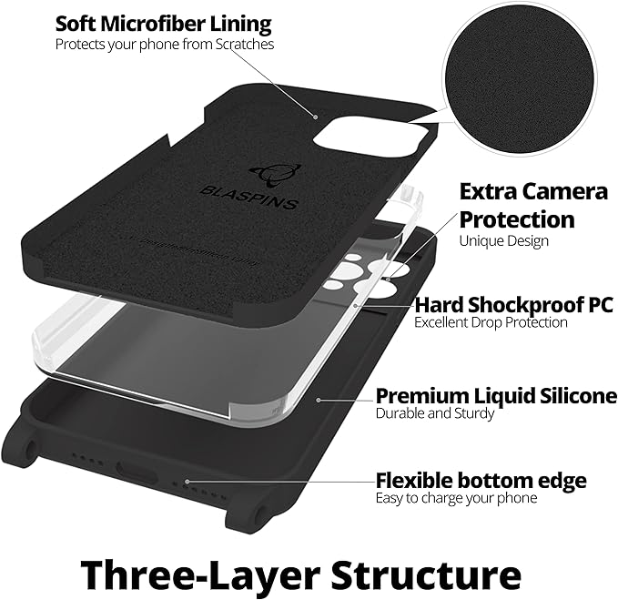 Blaspins Crossbody Lanyard Strap Case - Image 6