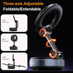 Vacuum Magnetic Car Phone Holder Foldable Mount - Image 5