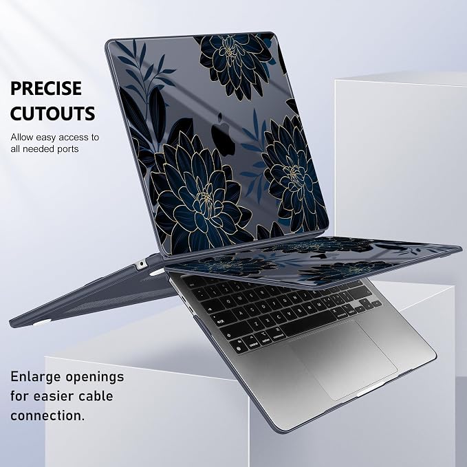 Case for MacBook Air 15 Inch 2025 2024 2023 Release M4 A3241 M3 A3114 M2 A2941 - Image 8