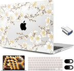 MEEgoodo for M4/M3/M2 MacBook Air 15.3 inch Case 2025 2024 2023, Case Fit Model by MEEgoodo