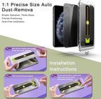 9H Tempered Glass, Full Coverage, Anti-Fingerprint, Auto Dust Removal, - Image 3