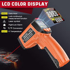 Infrared Thermometer Gun, Non-Contact Digital Laser Temperature Gun, -58°F to - Image 2