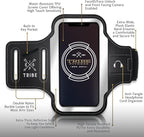 TRIBE Running Phone Holder Armband. iPhone & Galaxy Cell Phone Sports Arm Bands - Image 3