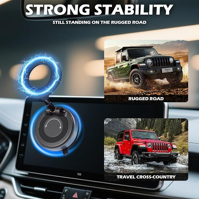 2025 Premium 360° Magnetic Car Phone Mount - Image 2