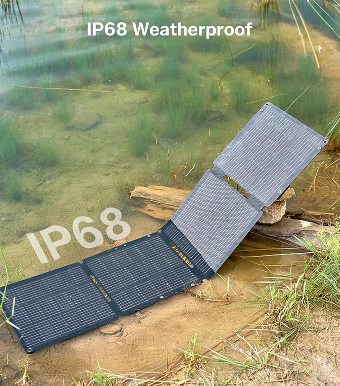 PEAKFLOW 65W Solar Panel, Foldable Portable Solar Panel, 25.4% High-Efficiency - Image 5