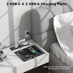 8 in 1 Recessed Power Strip - Image 3