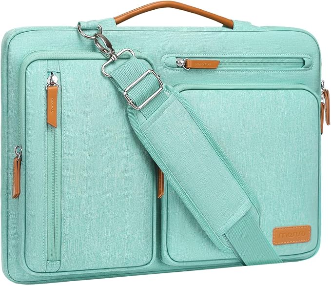 MOSISO 360 Protective Laptop Shoulder Bag, 15-15.6 inch Computer Bags Compatible by MOSISO