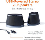 Amazon Basics Stereo 2.0 Speakers - Image 2