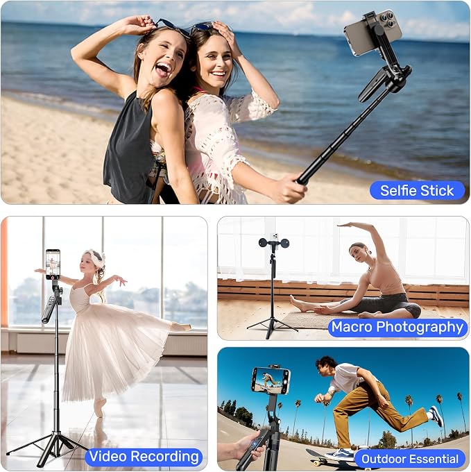 Auto Face Tracking Selfie Stick Tripod - Image 4
