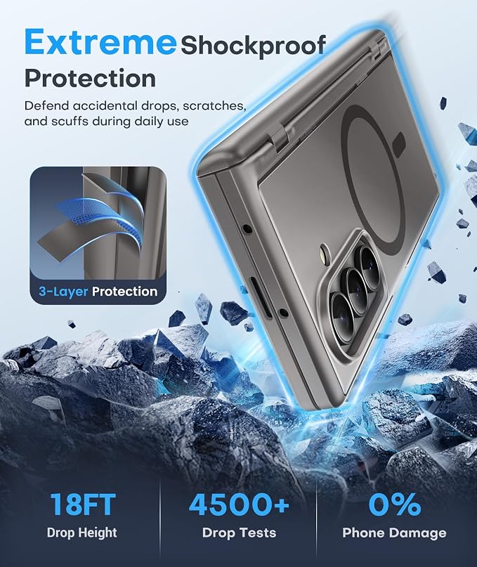 BERFY Magnetic for Samsung Galaxy Z Fold 7 Case - Image 6