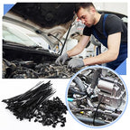200pcs Car Wire Loom Routing Clips Push Mount Cable Tie Assortment 15 Sizes Car - Image 6