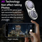 2 Pack Camera Lens Protector for iPhone 16 / iPhone 16 Plus, AR Tempered Glass - Image 3
