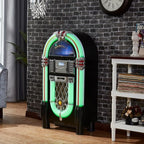 Arkrocket Taurus II Mid-Size Jukebox Vinyl Record Player Bluetooth USB SD CD - Image 5