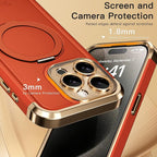 COOLQO for iPhone 15 Pro Max Case 6.7'' Upgraded 360° Spin Magnetic Stand - Image 6