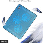 Havit HV-F2056 15.6-17 Inch Laptop Cooler Cooling Pad - Image 4