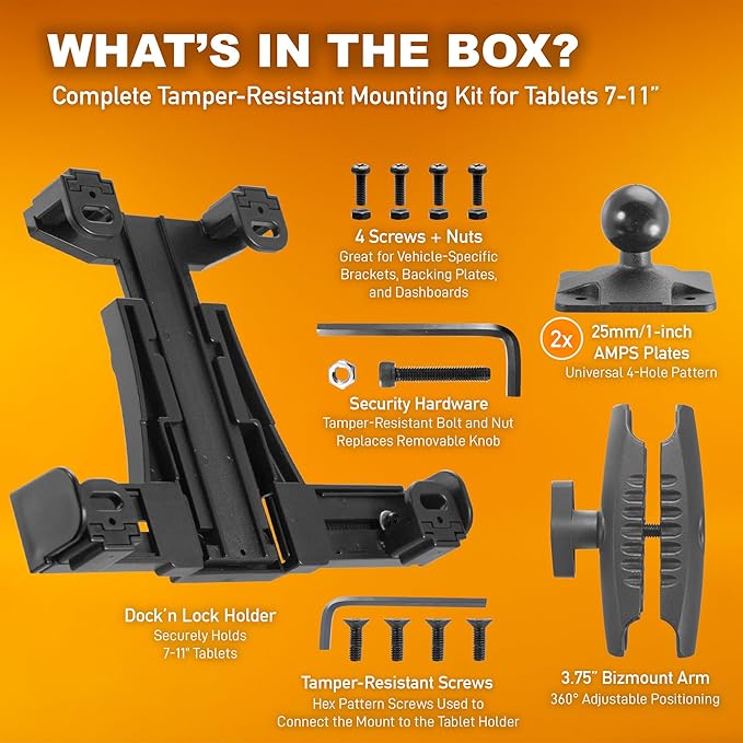 iBOLT TabDock Dock'n Lock Bizmount- Heavy Duty Industrial Composite Locking - Image 9