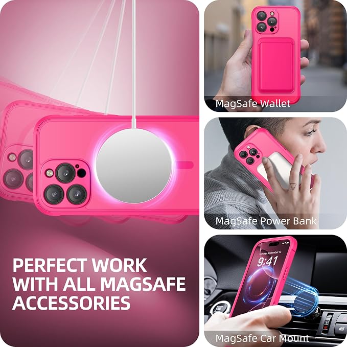 BERFY Magnetic for iPhone 16 Pro Max Case, Compatible - Image 6