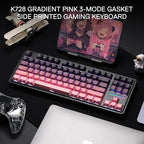 Redragon K728 PRO 80% Wireless Gasket Gaming Keyboard, 3-Mode 87 Keys TKL - Image 7