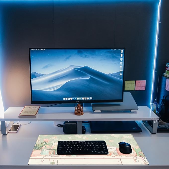 Desk Pad, Kawaii Anime Style Desk Mat, 31.5"x15.7" Extended Big Computer - Image 6