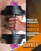 MAXRICH Barbell Clamp 1 inch Multiple Sizes & Adjustable Weight Clips - Image 4