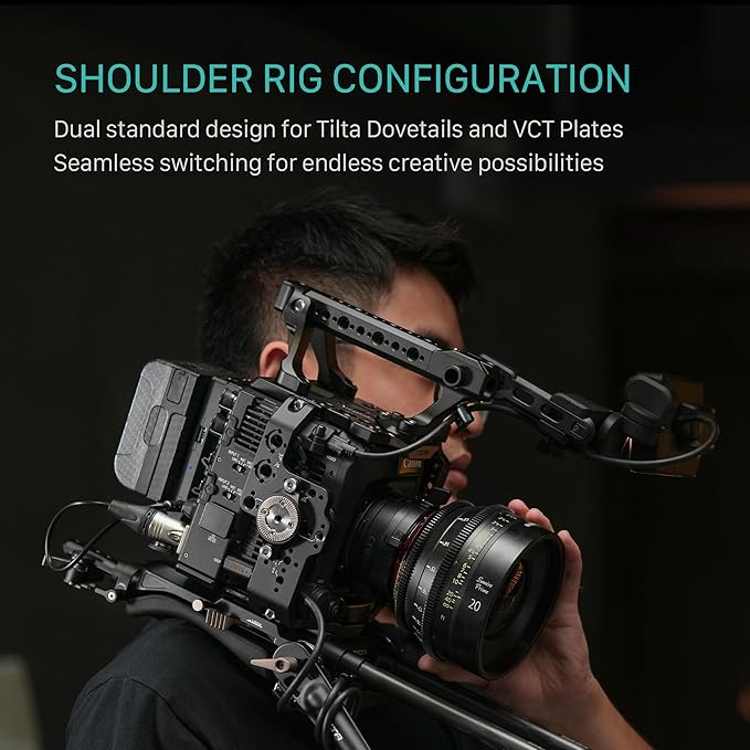 Tilta Camera Cage Advanced Kit for Canon C400 | Includes Full Cage, Rear - Image 6