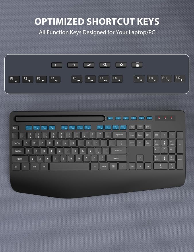 Wireless Keyboard and Mouse Combo 2 Pack - Image 8