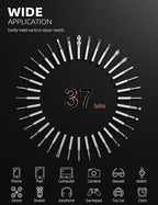 iFu Mini Electric Screwdriver, 42 in 1 Precision Screwdriver Set – Small - Image 2