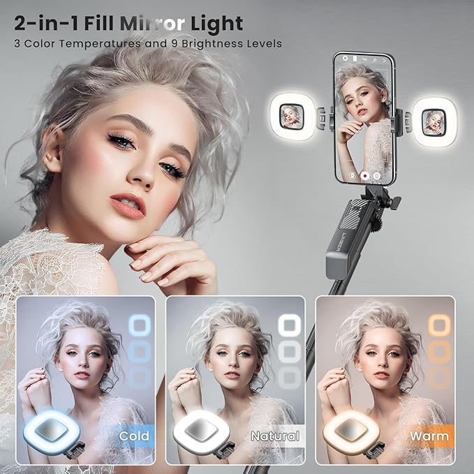 71" Phone Tripod Selfie Stick - Image 2