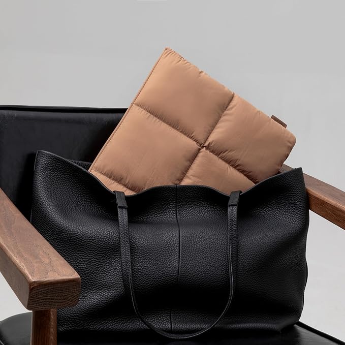 Comfyable Puffy Laptop Sleeve 13 Inch 14 Inch, Quilted Puffer Laptop Carrying - Image 6
