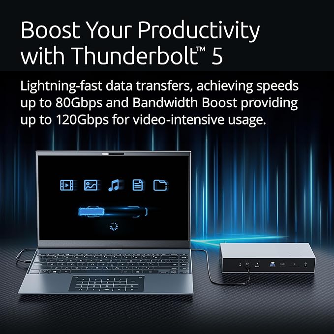 Kensington SD5000T5 Thunderbolt 5 Docking Station – Dual Display - Image 3