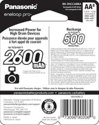 Eneloop Panasonic BK-3HCCA8BA pro AA High Capacity Ni-MH Pre-Charged - Image 2