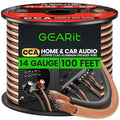 GearIT 14 Gauge 2 x 2.5mm Speaker Wire Cca Cca Cable by GEARit