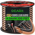 GearIT 14 Gauge 2 x 2.5mm Speaker Wire Cca Cca Cable by GEARit
