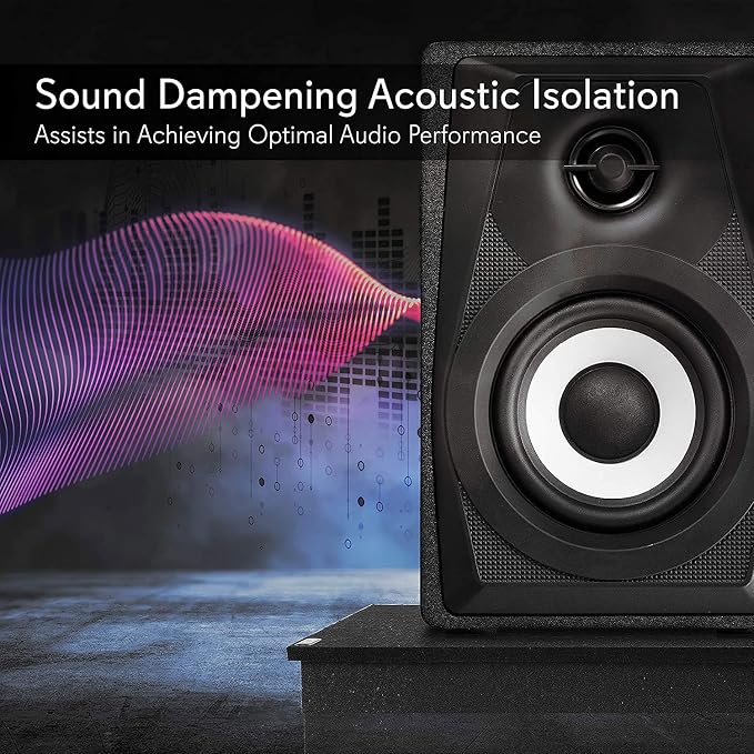 Pyle Sound Dampening Speaker Riser Foam - Image 4